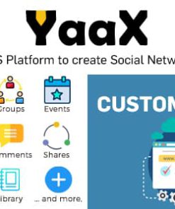 YaaX - SaaS platform to create social networks - With Custom Domains