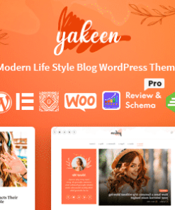 Yakeen - Lifestyle Blog WordPress Theme