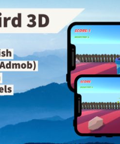 Yellow Bird 3D (Unity+Admob+Android+IOS)