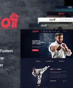 Youko - Martial Arts WordPress Theme