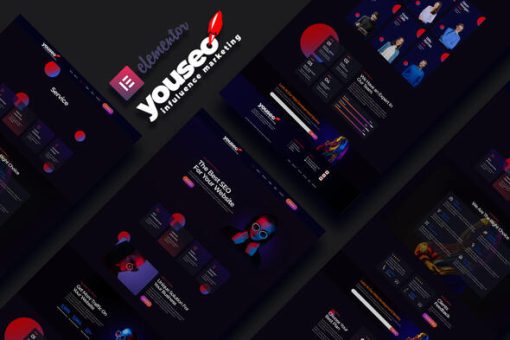 Youseo - SEO & Digital Creative Agency Elementor Template Kit