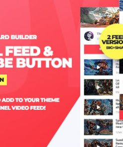 Youtube Channel Feeds and Subscribe Box WordPress Plugin