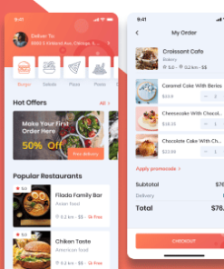 Yummer - Food Delivery React Native App | CLI 0.70.6