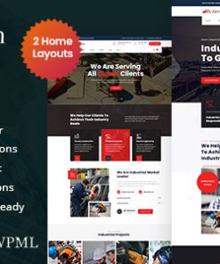 Zatrim - Factory Industrial WordPress Theme