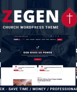 Zegen - Church WordPress Theme