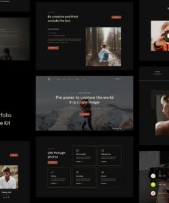 Zenin - Photography & Portfolio Elementor Template Kit