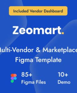 Zeomart - Multi-Vendor & Marketplace Figma Template