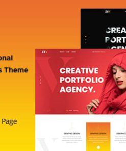 Zev – Creative Personal Portfolio WordPress Theme