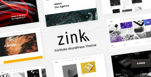 ZINK - Portfolio WordPress Theme