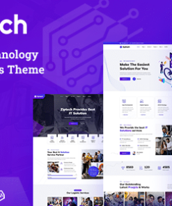 Ziptech - IT Solutions Technology WordPress Theme