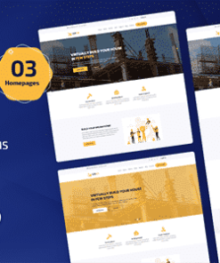 Zixer - Multipurpose Website & Construction Business Company CMS