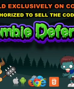 Zombie Defense - HTML5/Mobile Game - (C3p)