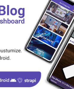 Zoom -Flutter Blog App With Dashboard ios and android