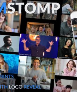 Zoom Stomp: Video Conference Event Promo & Logo