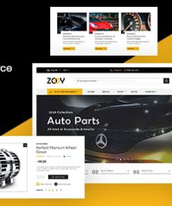 ZOOY - Auto Parts Store HTML Template