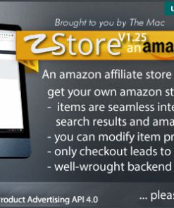 zStore - an amazon affiliate Store - PA API 4.0